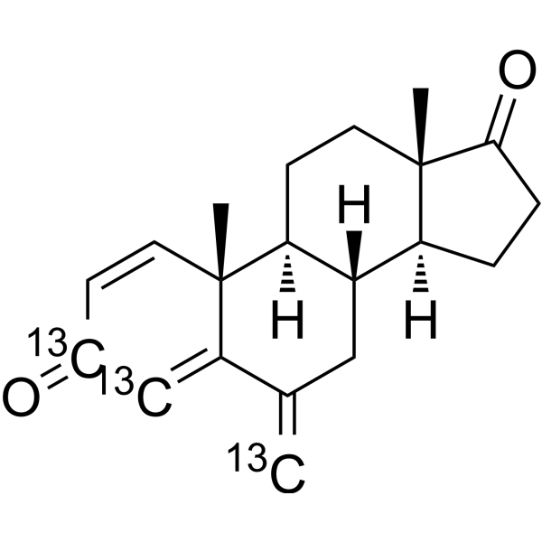 Exemestane-13C3 Chemical Structure
