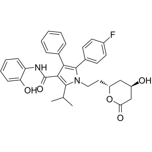 2-Hydroxy atorvastatin lactone Chemical Structure