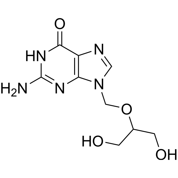 Ganciclovir Chemical Structure