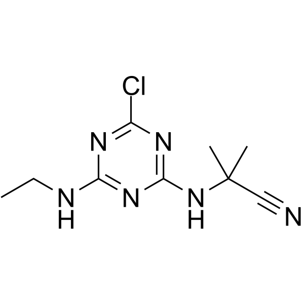 Cyanazine Chemical Structure