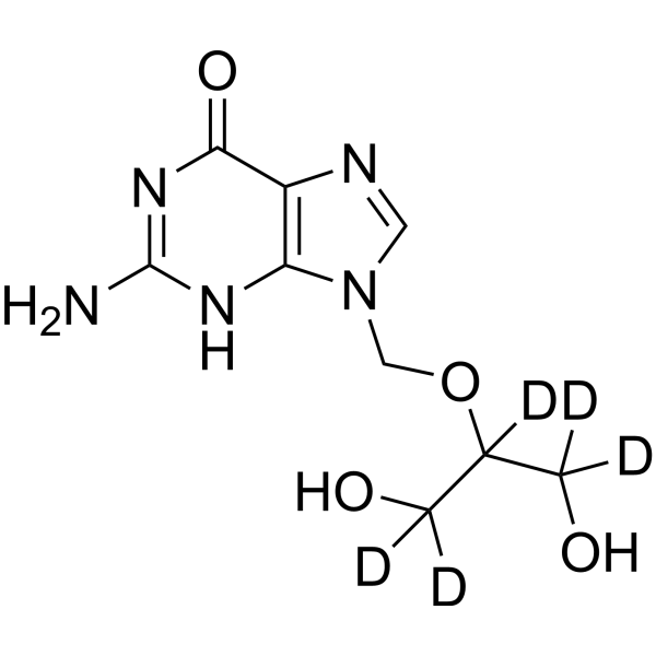 Ganciclovir-d5 Chemical Structure