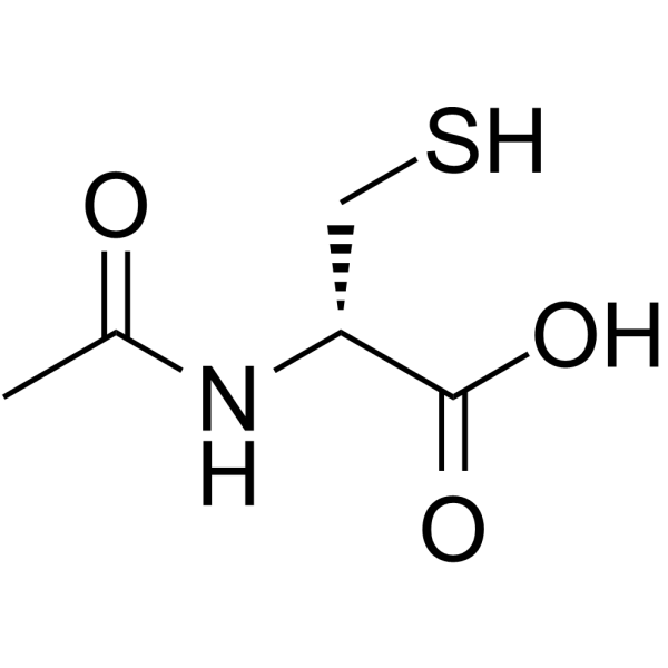 N-Acetyl-D-cysteine Chemical Structure