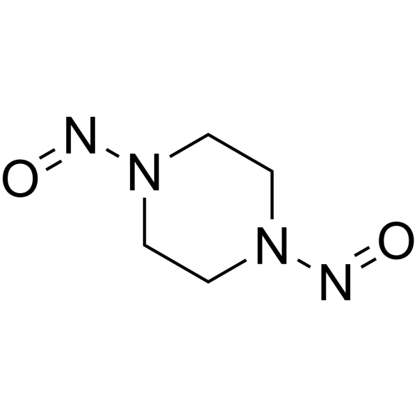 N,N'-Dinitrosopiperazine Chemical Structure