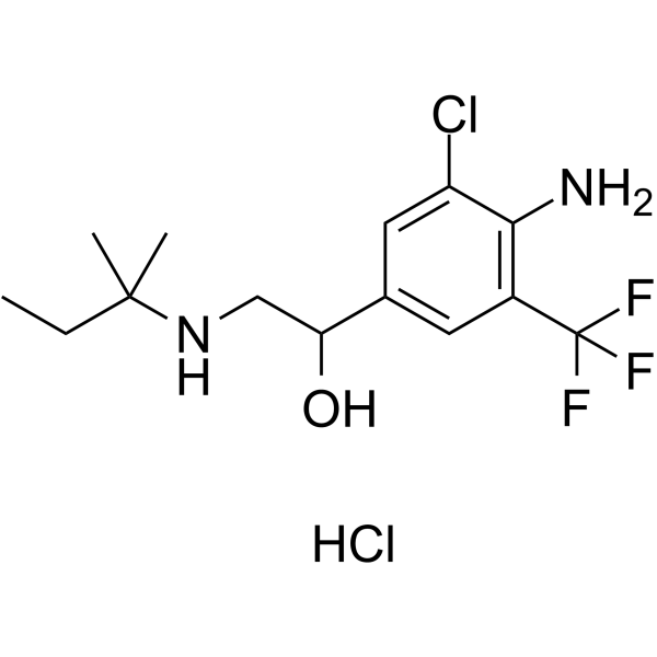 Mapenterol hydrochloride Chemical Structure