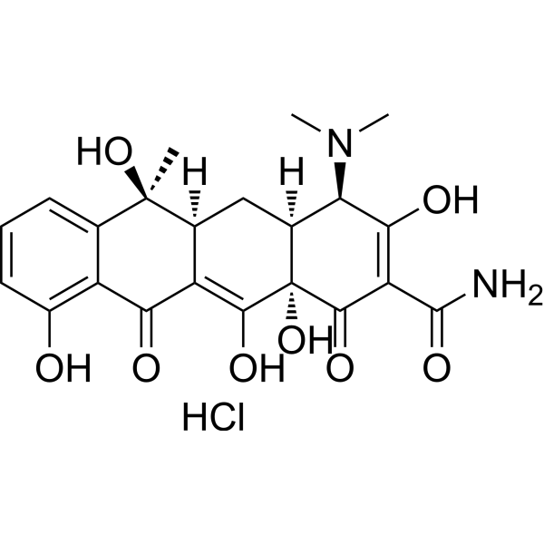 4-Epitetracycline hydrochloride Chemical Structure