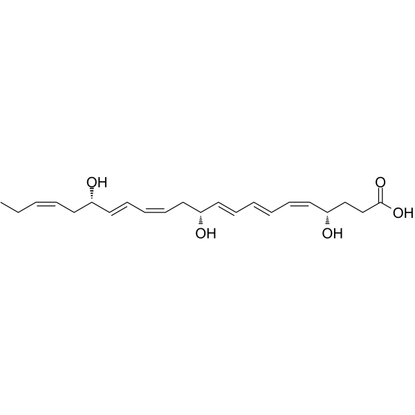 Resolvin D3 Chemical Structure