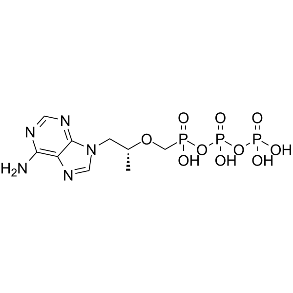Tenofovir diphosphate Chemical Structure