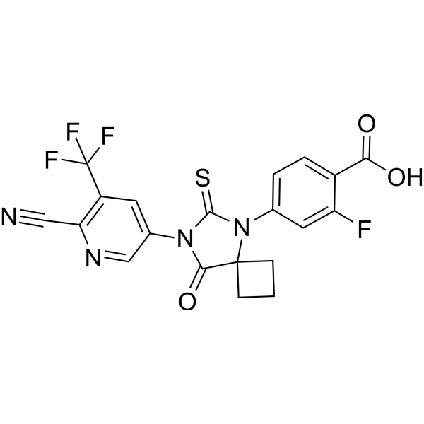 Apalutamide-COOH Chemical Structure