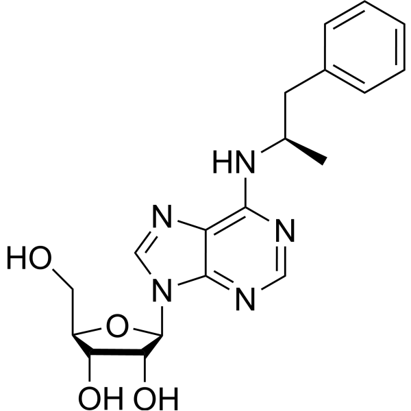 (-)-N6-Phenylisopropyl adenosine Chemical Structure