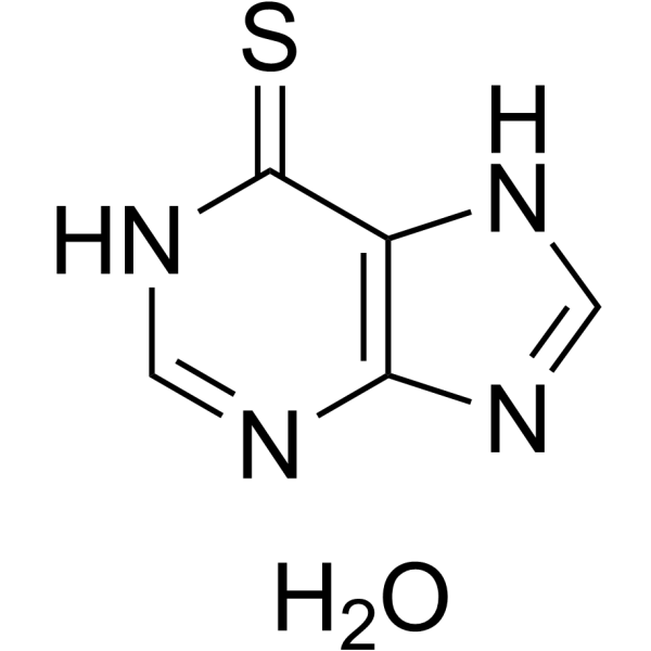 <em>6</em>-Mercaptopurine hydrate