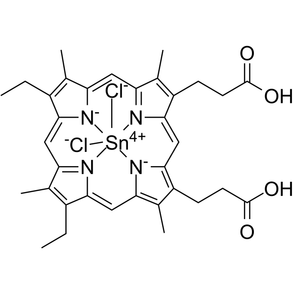 Tin(<em>IV</em>) mesoporphyrin IX dichloride