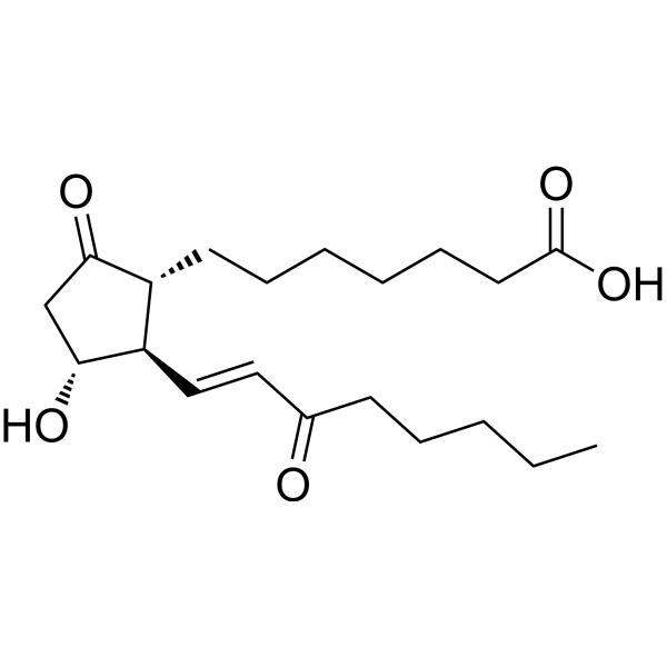 15-keto-PGE1 Chemical Structure