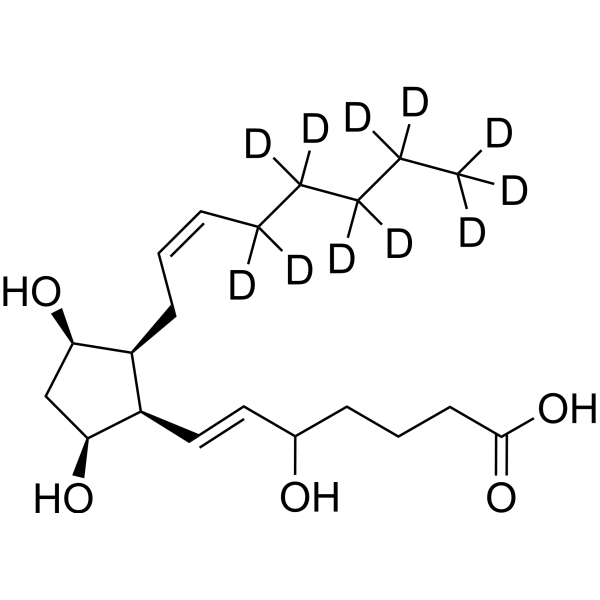 8,12-iso-iPF2α-VI-d11 Chemical Structure