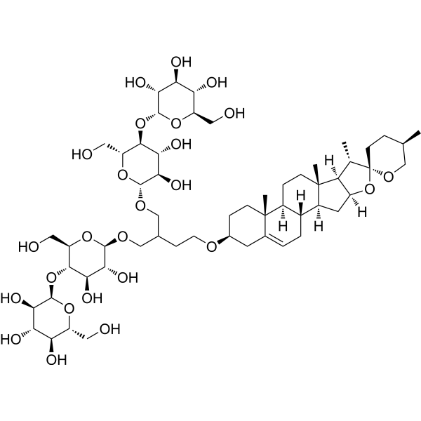 Glyco-diosgenin Chemical Structure