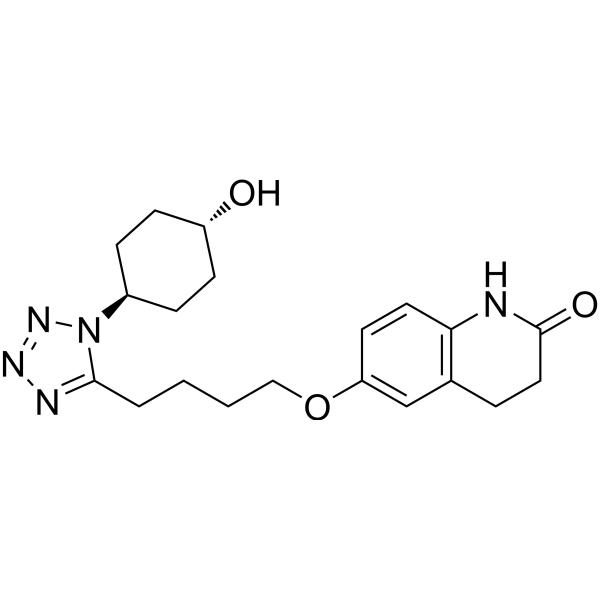 4'-trans-Hydroxy Cilostazol Chemical Structure