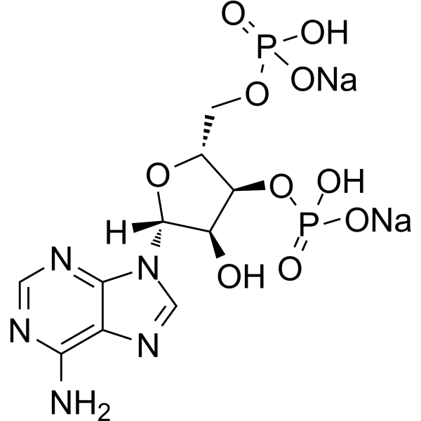 Adenosine 3',5'-diphosphate disodium Chemical Structure