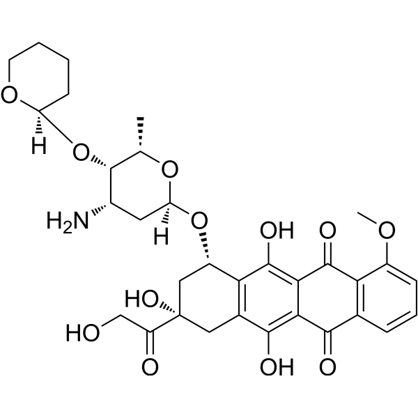 Pirarubicin Chemical Structure