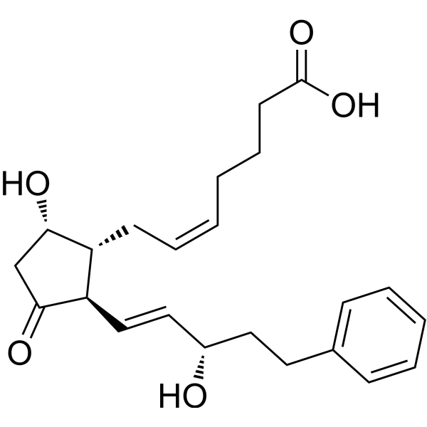 17-Phenyl-18,19,20-trinor-PGD2 Chemical Structure
