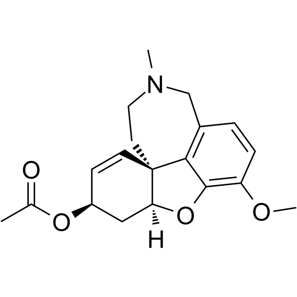 O-Acetylgalanthamine Chemical Structure