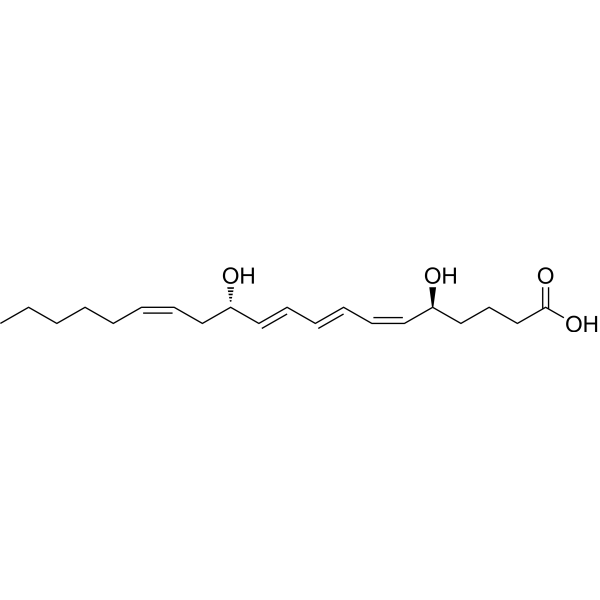 12-epi-LTB4 Chemical Structure