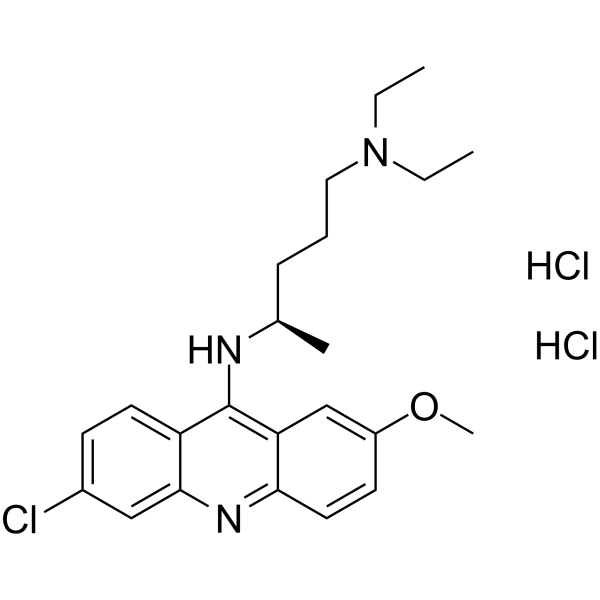 <em>l</em>-Atabrine dihydrochloride