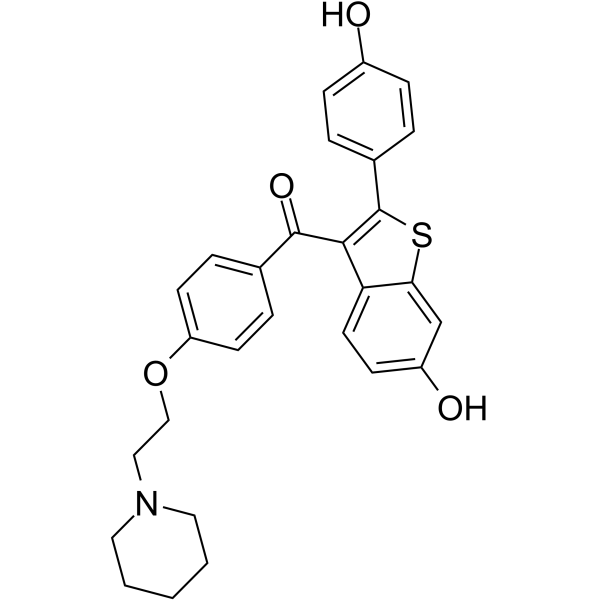 Raloxifene Chemical Structure