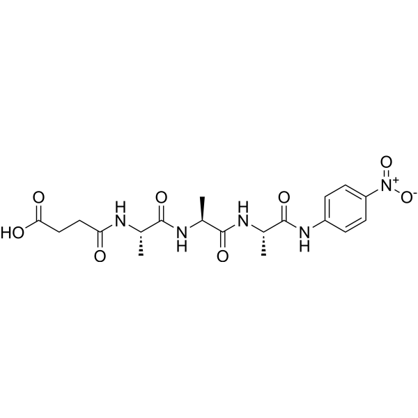 Suc-AAA-pNA Chemical Structure