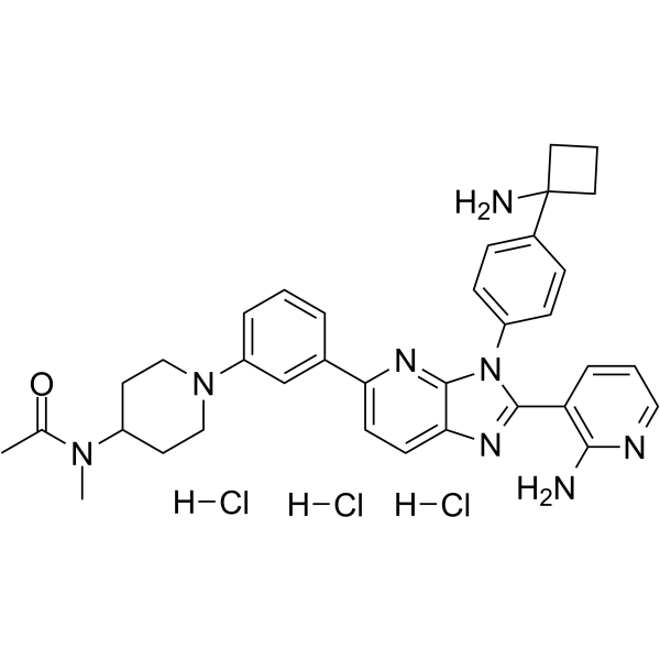 Vevorisertib trihydrochloride