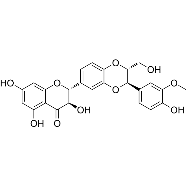 Silibinin Chemical Structure