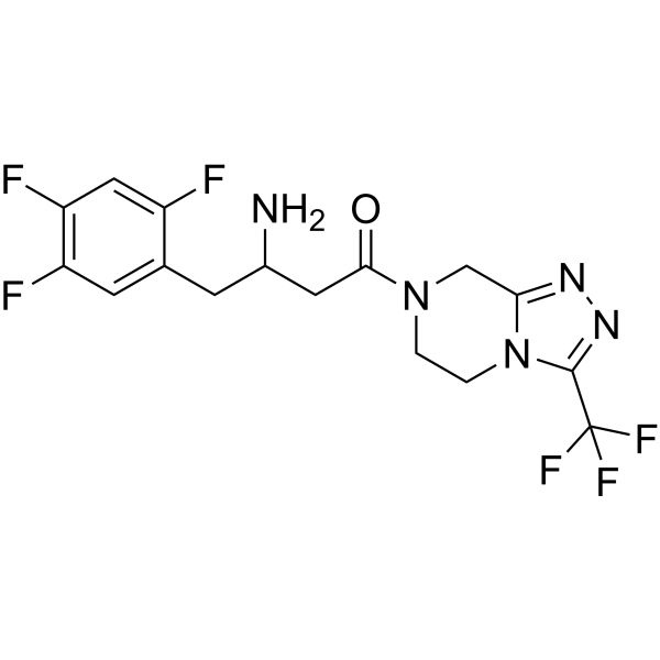 (Rac)-Sitagliptin Chemical Structure