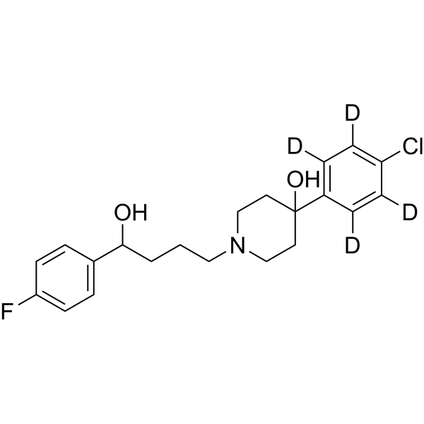 Reduced Haloperidol-d<sub>4</sub> Chemical Structure