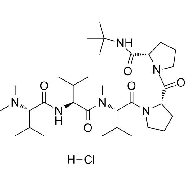 Tasidotin hydrochloride Chemical Structure