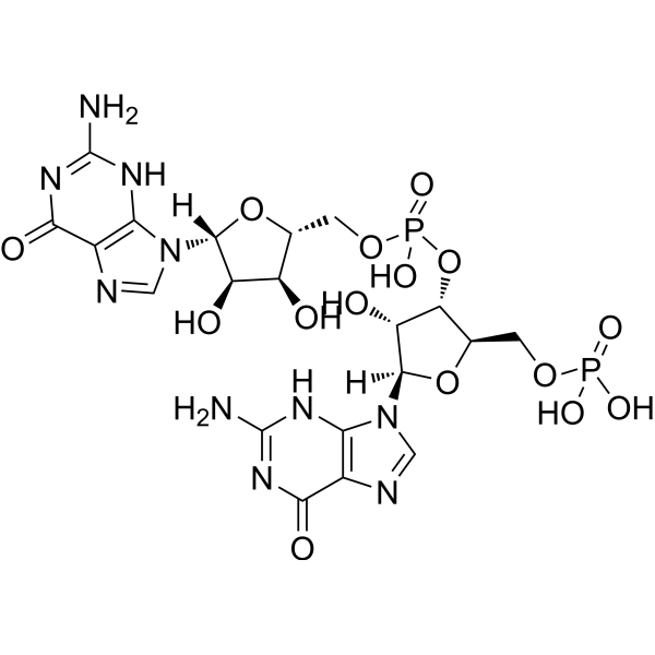 5'-Phosphoguanylyl-(3',5')-guanosine Chemical Structure