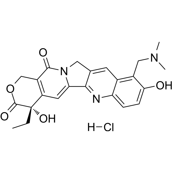 Topotecan Hydrochloride Chemical Structure
