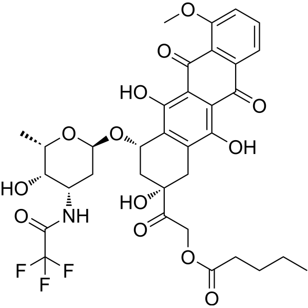 Valrubicin Chemical Structure