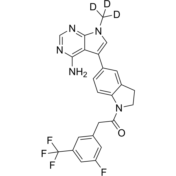 PERK-IN-4-d<sub>3</sub> Chemical Structure