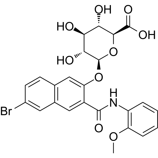 Naphthol AS-BI glucuronide Chemical Structure