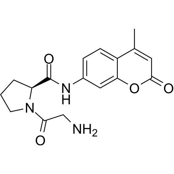 Gly-Pro-AMC Chemical Structure