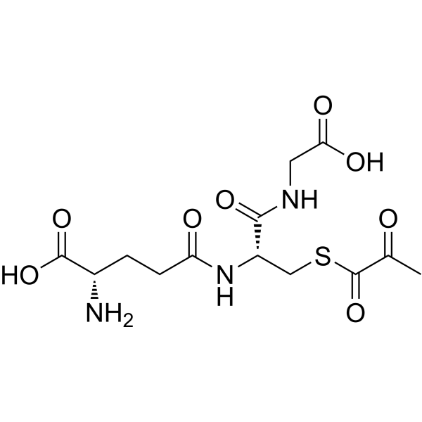 S-Lactoylglutathione Chemical Structure