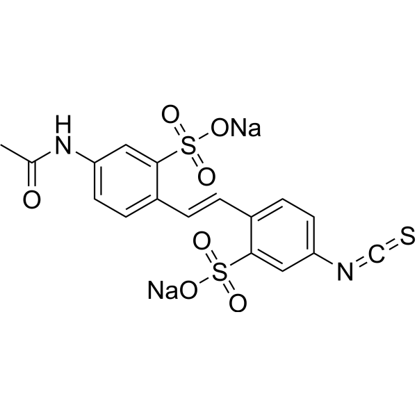 4-Acetamido-4'-isothiocyanatostilbene-<em>2</em>,<em>2</em>'-disulfonic acid disodium
