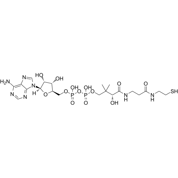 Dephospho-CoA Chemical Structure