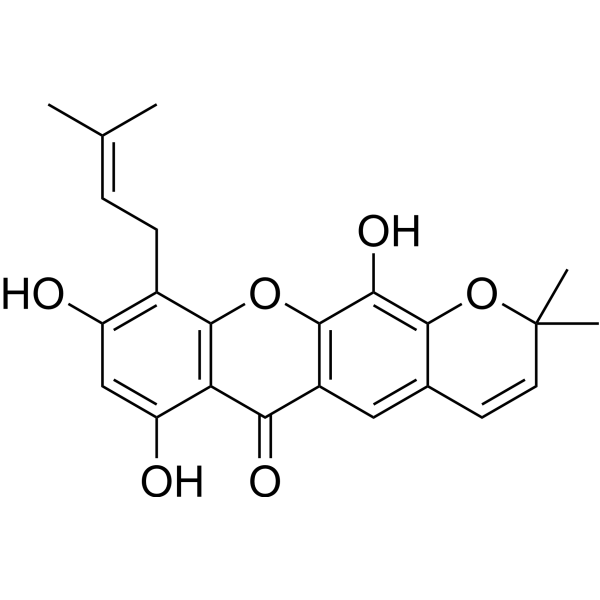 Formoxanthone A Chemical Structure