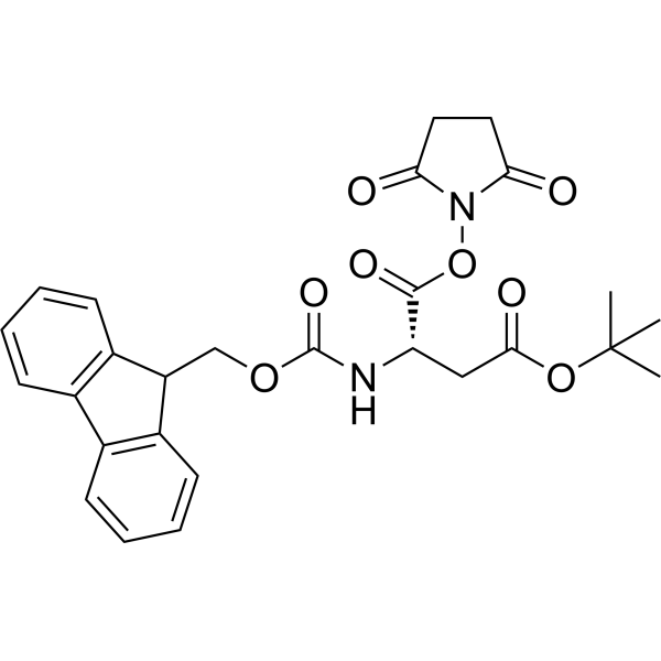 Fmoc-Asp(OtBu)-Osu Chemical Structure