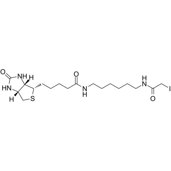 Iodoacetyl-LC-biotin Chemical Structure