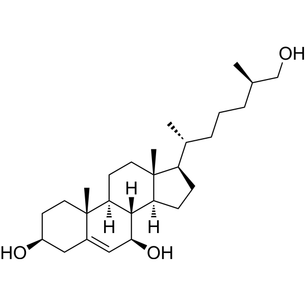 7ß,27-Dihydroxycholesterol Chemical Structure