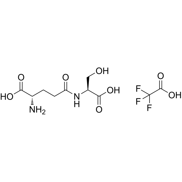 γ-Glutamylserine TFA Chemical Structure