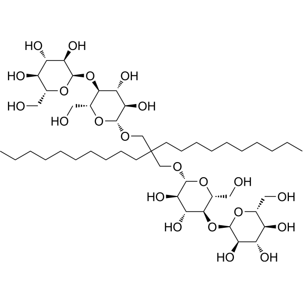 Lauryl maltose neopentyl glycol Chemical Structure