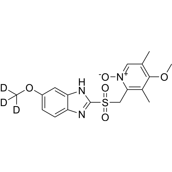Omeprazole sulfone <em>N-oxide</em>-d3