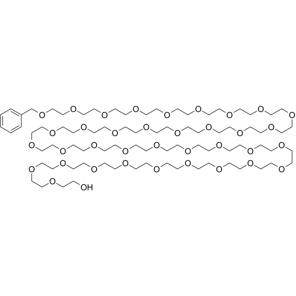 Benzyl-PEG36-alcohol Chemical Structure