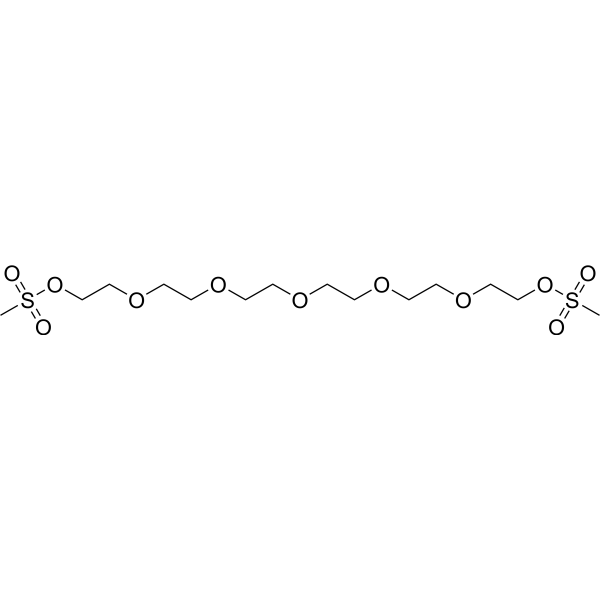 Ms-PEG6-MS Chemical Structure